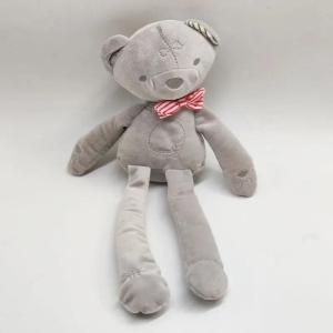 Cute Long Ear Bunny Plush Doll Cartoon Stuffed Animals Rabbit Bear Soft Baby Accompany Sleeping Pillow Girl Soothing Toys Gift