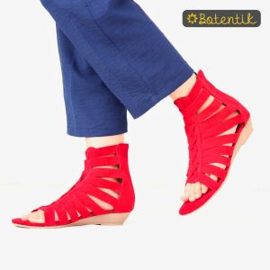 EMYE - Sandal Gladiator Flatshoes Wanita Zhipper