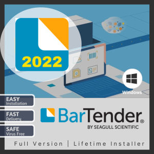 Seagull BarTender Pro 2022 Windows Full Version Lifetime License