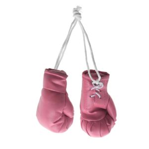 LZHDP Tường Treo 2 cái/cặp Túi Quyến Rũ Xe Dây Chuyền Túi Dây Chuyền Da Dây Chuyền Mini Găng Tay Đấm Bốc Đấm Bốc Găng Tay Dây Chuyền Thu nhỏ Đấm Găng Tay Găng Tay Găng Tay đấm bốc Treo