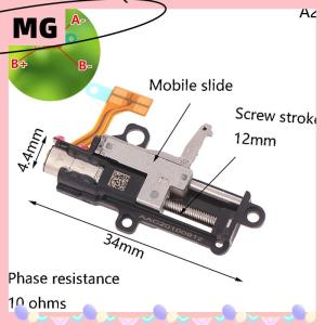 【Magical House】[ New Hot Fashion] Precision Planetary Deceleration Lift Mini Push Rod Motor DC3V Screw Slide Stepper Motor Long Linear Actuator