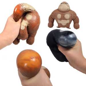 jaya Mainan SQUISHY ORANG UTAN PENYET squishy kingkong squishy lempar mainan gorilla S049