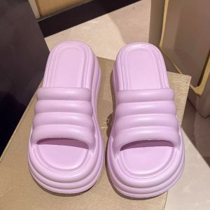 [Free Shipping] Eva Thick-Soled Height-Increasing Slippers For Women New Summer Style Non-Slip With A Luxurious Feel Suitable For Indoor And Outdoor Wear