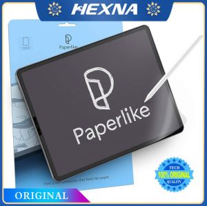 Paperlike Screen Protector iPad Air 7 8 M3 2025 M4 2026 Air6 11 13inch 2024 11 A16 Pro 11 13inch 2024 Air 4 10.9 inch Paper like Matte PET Film for iPad pro 9.7 10.5 11 12.9 Drawing Texture fit for Apple Pencil