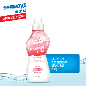 Seaways Laundry Detergent Liquid (Light Pink Sakura) (900g)