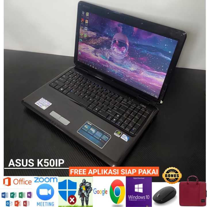 Laptop Asus K50IP Pentium Dual Core Ram 4GB HDD 320GB DUAL VGA