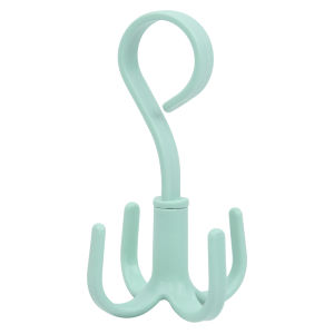 Rotating Four-claw Hooks For Home Kitchen Bedroom Wardrobe Nail-free Changer Key Holder Plastic Storage Hangers