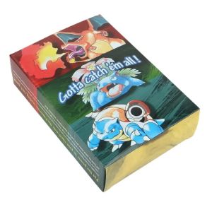 151Pcs/1996 First Generation Pokémon card Charizard Pikachu Mewtwo Blastoise Collecting card toys English version