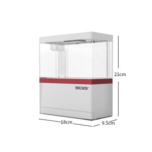 fish tank self circulating fish tank with charging filter desktop living room household water free ecological aquarium