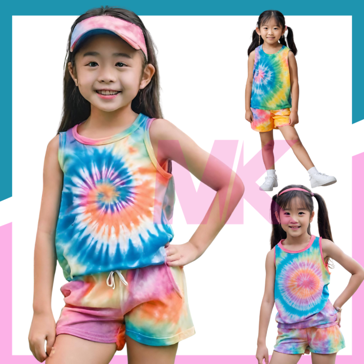 Tie-Dye%20Sando%20and%20Shorts%20Terno%20Sets,%20Ideal%20for%20Girls%20Aged%201-8%20Years,%20Perfectly%20Designed%20for%20Kids%20-%20Image%203