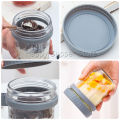 Happy กล่องใส่อาหารเช้า 350ml ใส่ข้าวโอ๊ต ซีเรียล มีช้อนพร้อมฝาปิด Oats Containers. 