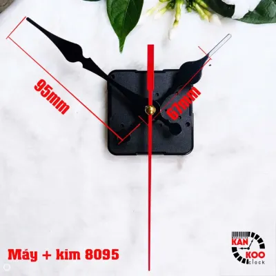 Máy đồng hồ treo tường kim trôi Nhật Bản chính hãng hiệu Shinfuku cốt dài 18 (bảo hành 5 năm