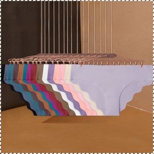 ชุดชั้นใน ไม่มีร่องรอย ผ้าไหมน้ำแข็ง กางเกงบ็อกเซอร์ ระบายอากาศได้ เป็นธรรมชาติ ละเอียดอ่อนและยืดหยุ่น