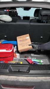 Phụ kiện oto auto Vinfast VF6 VF6 plus DÈ chắn bùn bảo vệ pin khay hộc đựng đồ đa năng B-Factory tproracing_AUTO