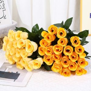 MAJESTICX 10 Đầu Bông Hoa Hạnh Phúc Thực Sự Quà tặng ảnh  Mini Hoa Ngày Valentine  10 màu sắc Hoa hồng trang trí Đồ trang trí nhà cửa