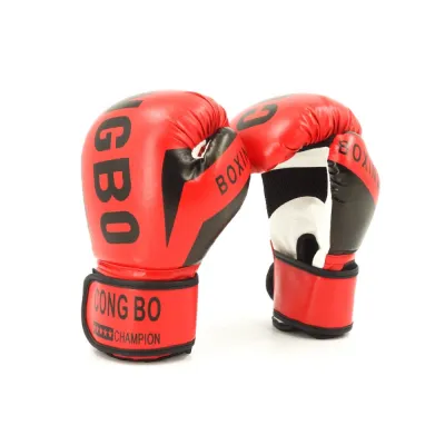 XIANGHAN Breathable Leather Boxing Gloves Sponge Padding PU Leather Kickboxing Protective Gloves Kids Kickboxing Gloves Protective Children Boxing Glove Children