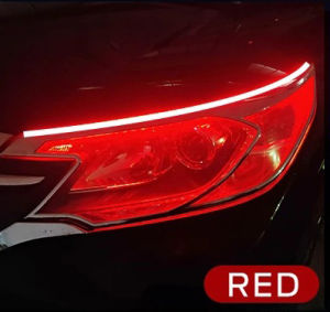 Lampu atmosfer garis panduan lampu pemindaian lampu air dua warna memimpin lampu mobil dekorasi lampu streamer putar lampu streamer siang berjalan lampu tambah lampu aliran air putar lampu dinamik modifikasi universal dekorasi mobil memimpin garis panduan