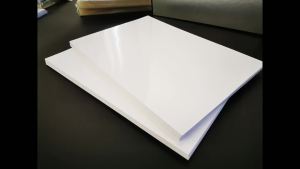 300gsm A4/A3 Thick Photo Paper Sheets With Double Side Glossy Coating For Menu Inket Printing