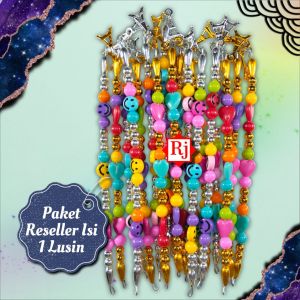 Paket RESELLER Tuding Ngaji Polkadot Isi 1 Lusin