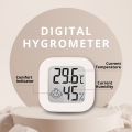 Digital Thermo Hygrometer - Indoor Humidity Meter Electronic Indoor Sensor For Home Kitchen Room. 