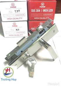 [Chính hãng] Khoá cửa đi inox SUS 304 Pasini PI 83 737 86 88 - Bảo hành 1 năm