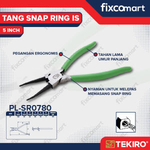 Tekiro Tang Snap Ring IS 5 Inch / Snap Ring Tutup Lurus