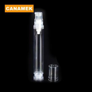 【CANAMEK】 1pc 5 10 15ml Empty Airless Pump Bottles Cosmetic Lotion Container Travel Use