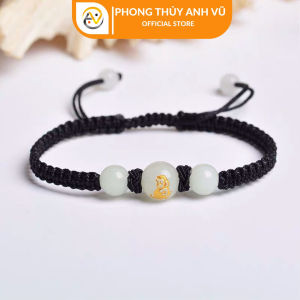 Vòng tay tuổi thân - vòng tết chỉ may mắn có khai quang điểm nhãn - Bảo hành 12T - Phong Thủy Anh Vũ