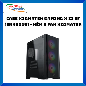 Vỏ Máy Tính Xigmatek GAMING X II 3F (EN49019) - Kèm 3 Fan - Hàng Chính Hãng