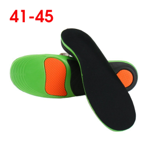PVD 1Pair Insole Orthopedic X/O Leg Correction Cuttable High Elastic Cushion Outdoor Hiking Travel Essentials Flat Arch Support Sports