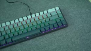 APAYADO A68 Mechanical Gaming Keyboard with Fn Light Control for Office Gaming 68 Keys