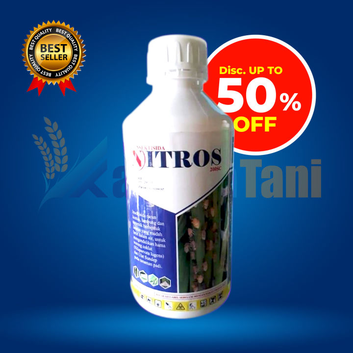 INSEKTISIDA Nitros 200 SC Liter Bahan Aktif Nitenpyram Ampuh