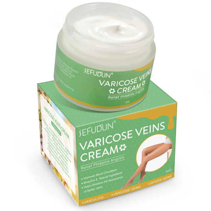 SEFUDUN Varicose Vein Treatment Cream Spider Vein Pain Varicosity ...