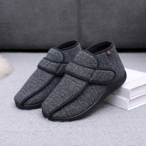 RUCHI Men Diabetic Shoes foot swollen shoes Warm fleece lining diabetic shoes Gauze gypsum shoes medical fat comfort shoes women