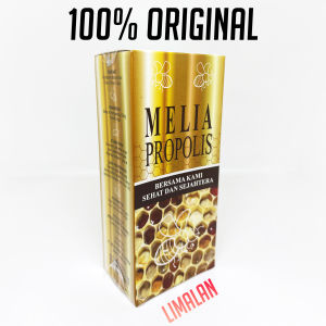 Melia Propolis Isi 55 Ml 100% ORIGINAL Propolis Melia Asli Membantu Memelihara Daya Tahan Tubuh