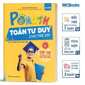 Pomath - Toán tư duy cho trẻ em - Tập 6 - MCBooks