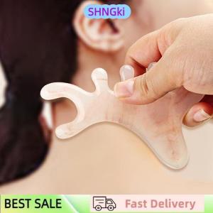 SHNGki Body Meridian Massage Comb Plastics Five Wide Tooth Comb Acupuncture Therapy Blood Circulation Anti-static Smooth Hair Comb