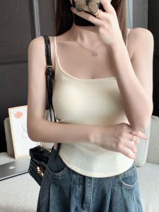 ZEEMIN Pure desire Spice Girl suspender tube top underwear womens fixed cup integrated chest wrap outer wear bottom vest inner chest wrap