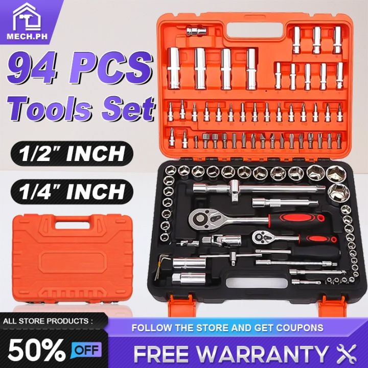 .REAIM Tools Set for Motorcycle Socket Wrench Set Heavy Duty 94/82 ...