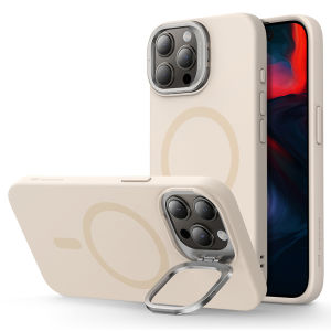 Ốp Lưng Dành Cho iPhone 15 ProMax/ iPhone 15 Pro ESR Cloud Soft Case with Stash Stand (HaloLock)_ Hàng chính hãng