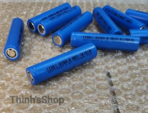 Pin sạc 14650A / 14650 3.6V Li ion 1.200mAh đầu bằng