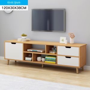 High Quality TV Cabinet Modern TV Stand Table Furnitur with Cabinet for Living Room Nordic Modern small family