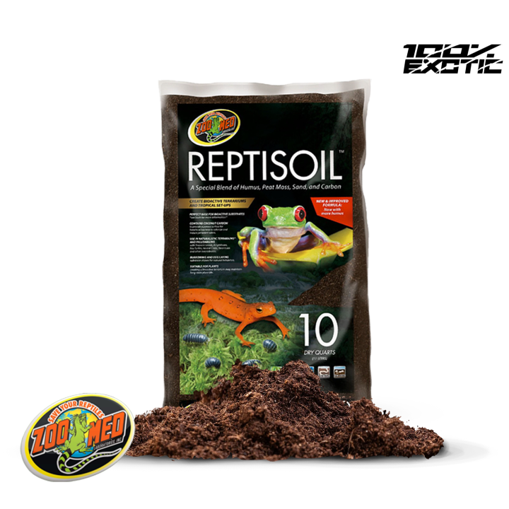 ReptiSoil Substrate, Tank Accessories, Terrarium Accessories, Monitor