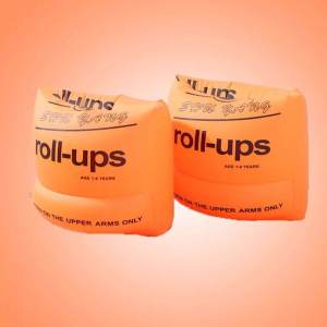 Swimming arm rings with double airbags and floating rings for s and children 1 set (2pcs)