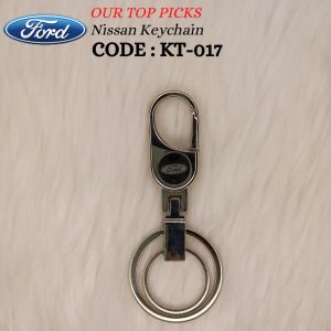 Minimalist Car Keychain with Brand Logo