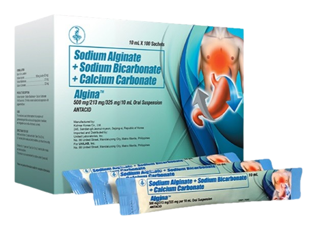 Algina Oral Suspension Antacid Sachet L 10 Sachets L Exp Date: July ...