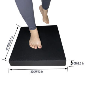 【COD】Balance pad Indoor yoga balance training board Gym exercise 5CM Thickness balance pad Yoga pad swing stability pad Dance jump exercise shock absorption balance pad