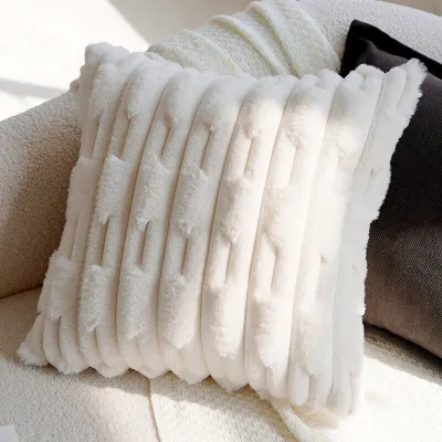 YOULI | Cute Cat Children Pillowcase Brown Simple Ins Style Animal Cream Sofa Bed Pillow ☀0323x
