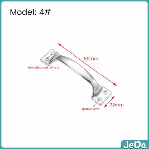 JeDa มือจับประตูสแตนเลส มือจับประตูบ้าน ที่จับตู้ อุปกรณ์ฮาร์ดแวร์ Door Handle