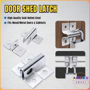 Steel Hasp Staple Gate Door Shed Latch Lock Safety Lock Metal Padlock Staple Hasp 1Pc